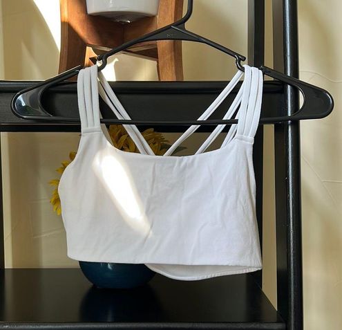 Athleta Hyper Focused Bra White Size XS - $17 (65% Off Retail) - From Rylie