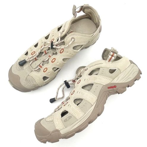 Salomon Epic Cabrio Cross-Country Shoe Cream Summer Hiking Shoe Women's  Size 7.5 - $50 - From Meg