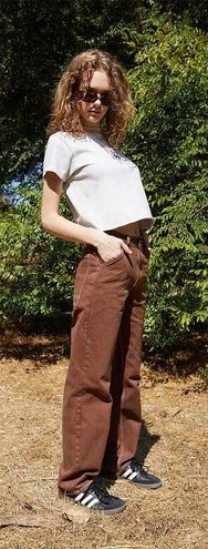 Brandy Melville, Pants & Jumpsuits, John Galt Brown Carpenter Pants