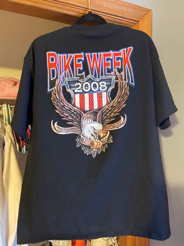 Delta Pro Weight Vintage Y2K Daytona Beach Bike Week Main Street 2006 T- shirt Sz 2X White - $20 - From EZO