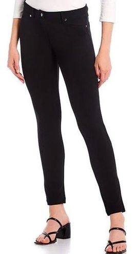 J McLaughlin Becca Leggings black knit stretch slim skinny pants 8