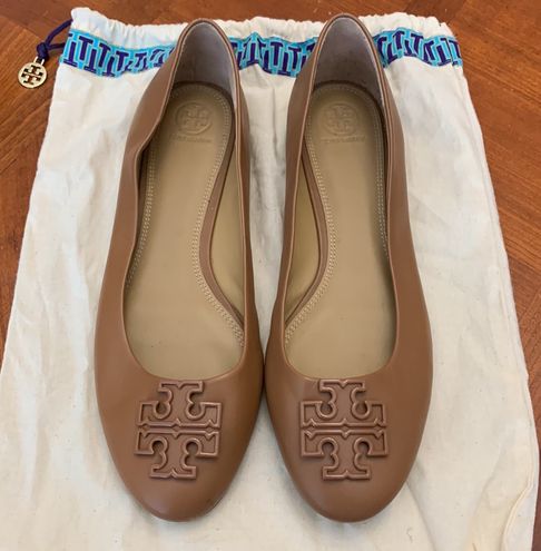 Tory Burch Melinda Powder Coated Ballet Flats in Blond Tan Size 11 - $64  (74% Off Retail) - From Damilola