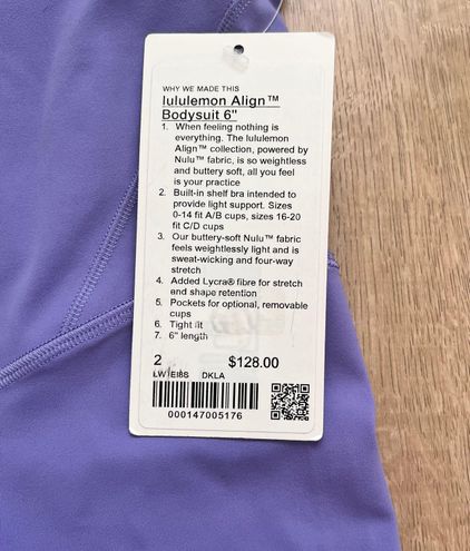 lululemon Align Tank Dark Lavender (DKLA) NWT  Lululemon align tank,  Running clothes, Purple tank top