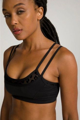 Good American Sports Bra 3XL NWT Activewear Corset Mesh Leopard Athletic  Athleisure Black Size 3X - $30 (56% Off Retail) New With Tags - From Cageys
