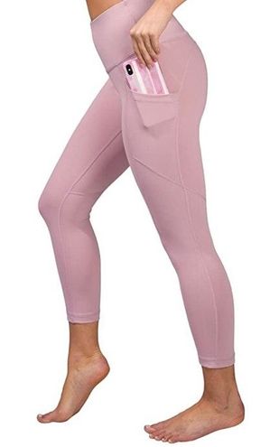 90 Degrees by Reflex Leggings Size Large Pink - $40 - From Beauty