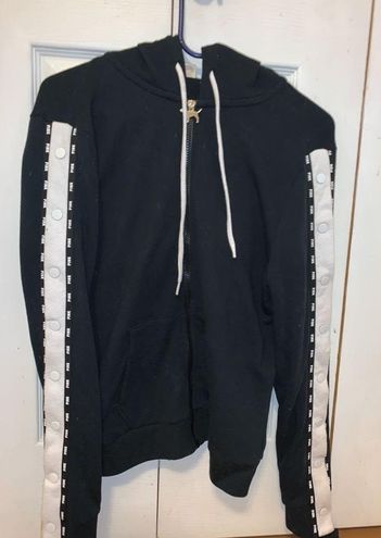 side snap sweatshirt