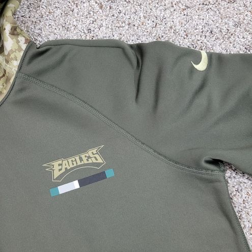 \ud83c\uddfa\ud83c\uddf8 Reworking \u2702\ufe0fa Philadelphia Eagles- Salute to service hoodie in a... |  TikTok