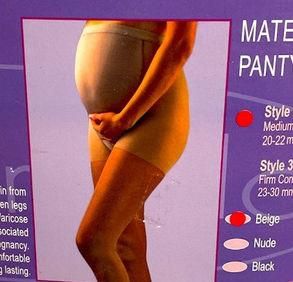 GABRIALLA Maternity Medium Compression Pantyhose