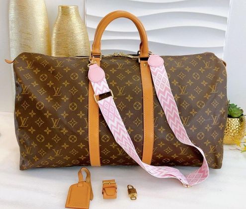 AUTHENTICATED LOUIS VUITTON MONOGRAM KEEPALL 55