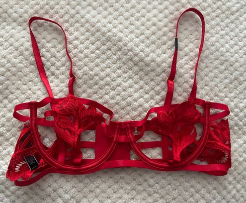 Victoria's Secret Very Sexy Bralette Red - $61 (23% Off Retail