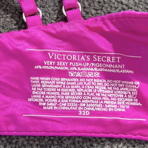 Victoria's Secret ⭐️NWOT⭐️ VERY SEXY PUSH-UP BRA Purple Size 32 D - $35 -  From Denise