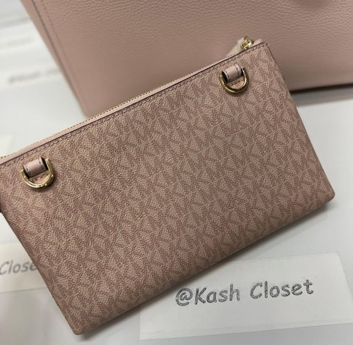 Michael Kors Maisie Large Logo 3-in-1 Tote Bag DK Powderblush Pink - $229  (66% Off Retail) New With Tags - From Kash