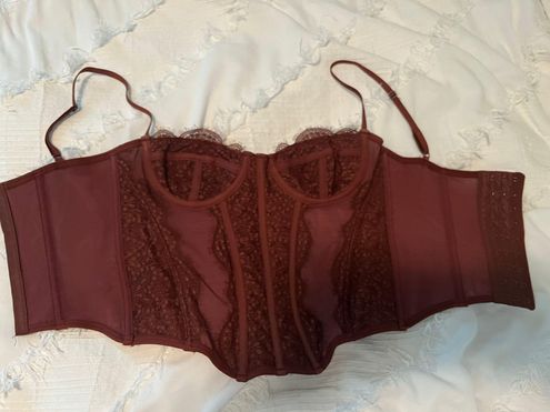 Urban Outfitters Corset Top Brown Size XS - $35 - From Libby