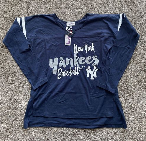 New York Yankees Strapless Tube Top Shirt size Large Ready to Ship