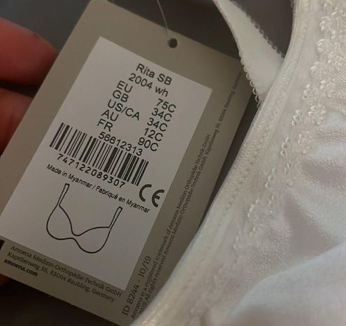 Amoena Rita Soft Cup Bra by in White - 34C Size undefined - $17 New With  Tags - From Shoptillyoudrop