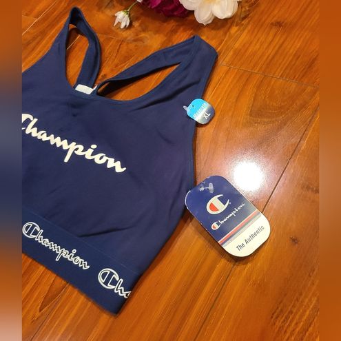 Champion Blue Sports Bra Size XL - $18 New With Tags - From Elizabeth