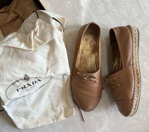 Prada Tan Espadrilles Size 37.5 - $122 - From Sareen