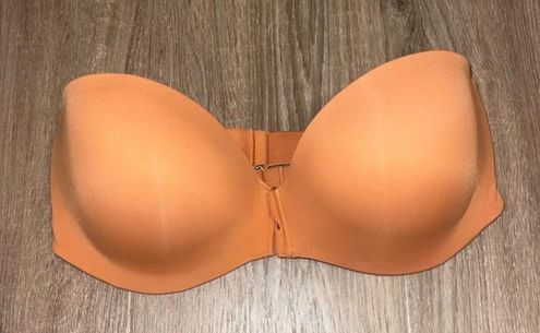 Wherewithal The EveryWhere Underwire Front Closure Strapless Bra in Golden  Hour