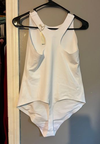 Aerie Smoothez By White Bodysuit Size XL - $25 (50% Off Retail) New With  Tags - From Maya