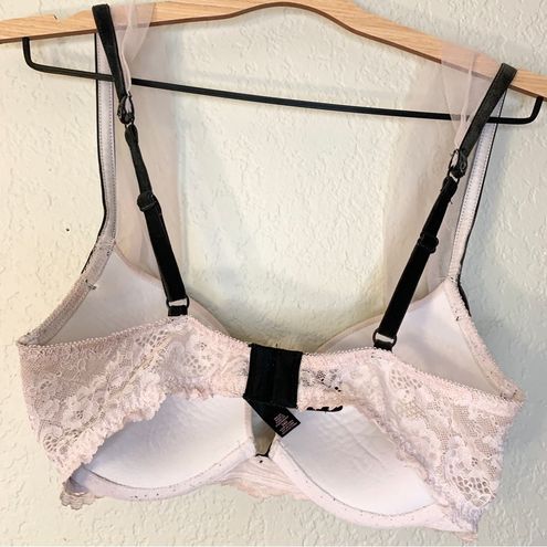 Victoria's Secret Fashion Show Crystal Sequin Dream Angels Push Up Size 34D  Pink - $50 - From Hannah