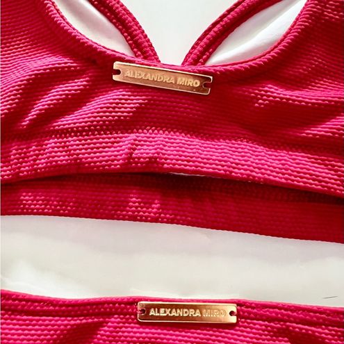 Alexandra Miro bikini set Kamala and Delia red small - $154 - From