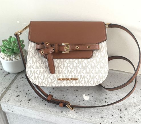 Michael Kors Heather Crossbody Extra Small Bag Optic White – Elys Wimbledon