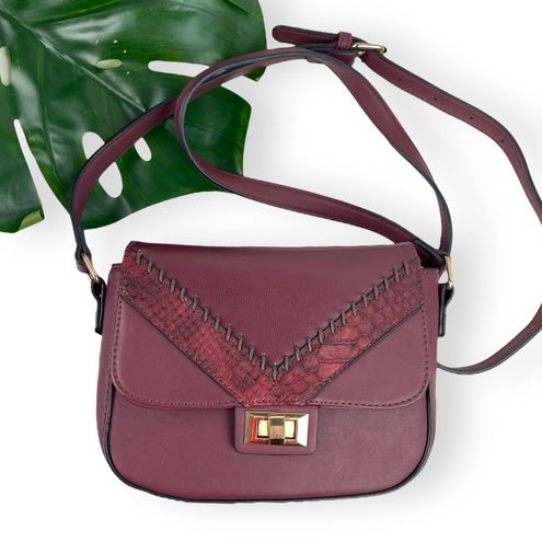 Isabelle, Bags, Red Isabelle Crossbody Vegan Peta Friendly Mini Bag Purse