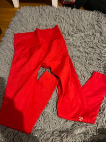 Savvy brand new savvi muscle leggings Red - $18 (71% Off Retail