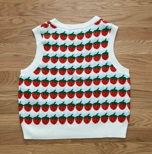 Levi's Strawberry Sweater Vest Multiple - $54 (31% Off Retail) - From Clare