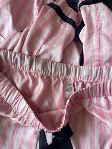 Victoria's Secret Striped silk pajama set Multi Size M - $40