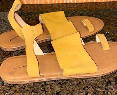 target yellow sandals