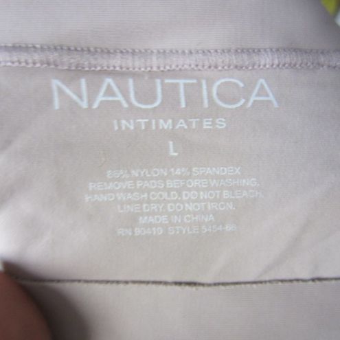 NAUTICA Seamless Bralettes Barely There Adjustable straps No Padding Size L