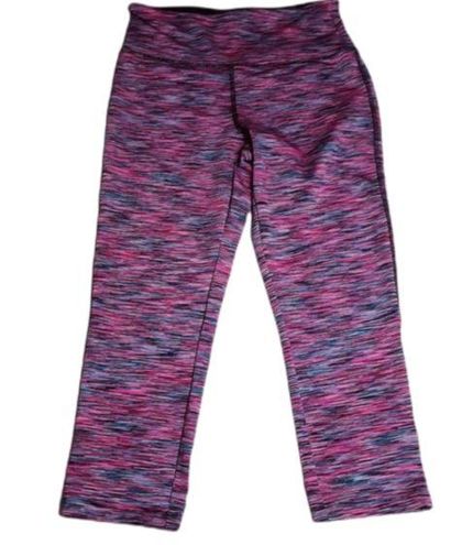 Vogo Athletica Leggings Women's Size Small Pink Stripe Stretch Capri - $13  - From Teresa