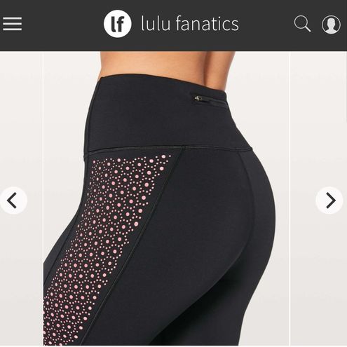 Lululemon Colour Me Quick 7/8 Tight 25 Black