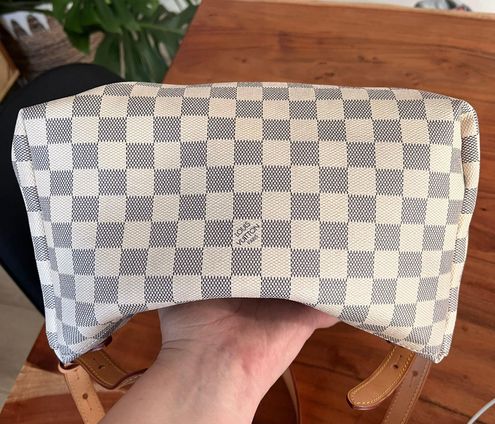 Best Louis Vuitton Shoes  White Louis Vuitton Damier Azur Sperone