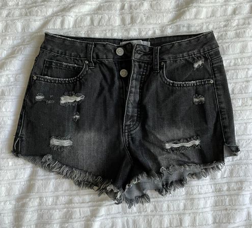 Tilly's RSQ Denim Shorts Black Size 27 