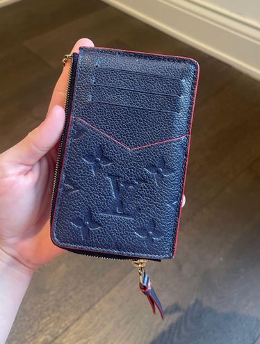 Louis Vuitton LV Monogram Empreinte Leather Card Holder Recto Verso - Blue  Wallets, Accessories - LOU779023