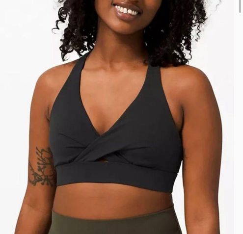 Twist Front Bra