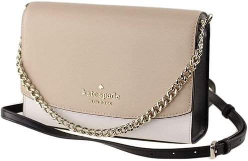 Kate Spade Crossbody Gold Pink Purse - $102 (43% Off Retail