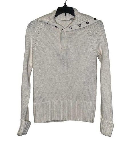 Hukommelse Daisy Kommunisme Polo Jeans Co. Sweater Size Small Cream 1/4 Button Ralph Lauren Knit 100%  Cotton - $36 - From Ben