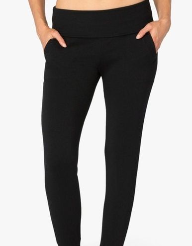 Beyond Yoga High Waist Jogger in Heather Black