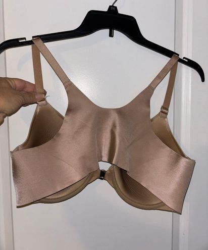 Soma Front close vanishing back Full Coverage Bra, Sz 42C Tan