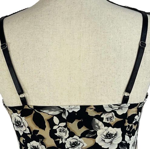 White House  Black Market WHBM Small Camisole Top Floral