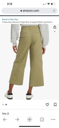 A New Day High-Rise Cropped Wide Leg Pants