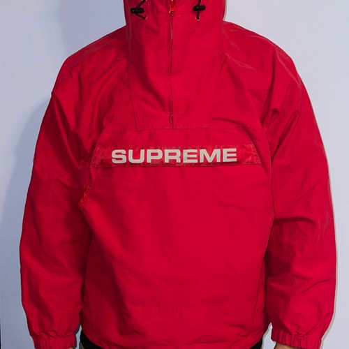 Supreme Heavy Nylon Anorak Red Size M - $181 (39% Off Retail ...