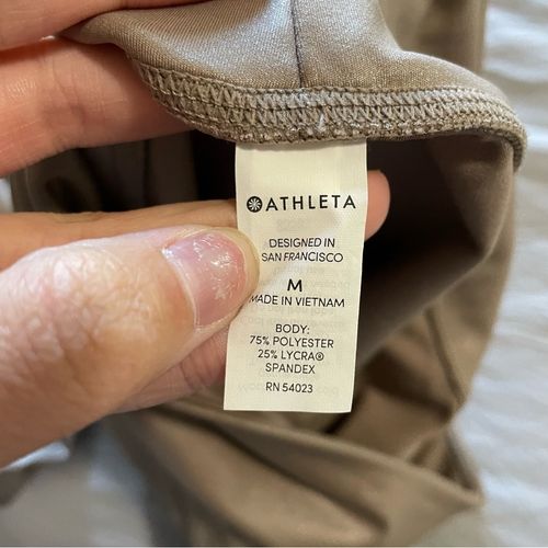 Athleta Elation Shimmer Tights in Mocha Latte Size M - $50 - From Sierra