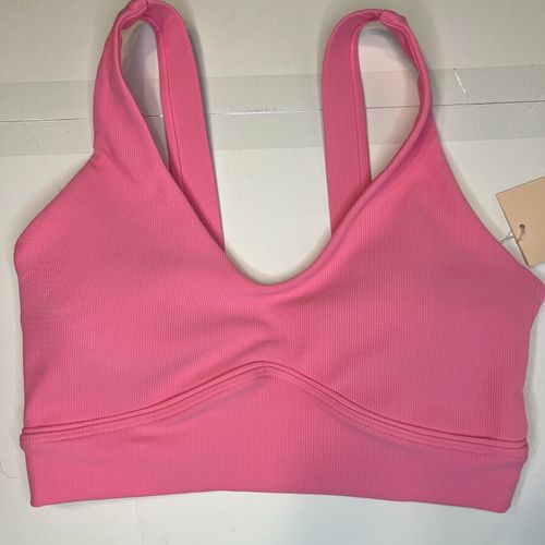 Wilo Activewear Two Piece Pink Ribbed Set - $60 (43% Off Retail