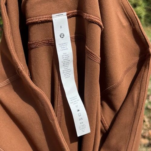 Lululemon Groove Super-High-Rise Flared Pant *Nulu - Roasted Brown