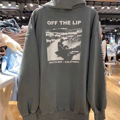 Brandy Melville oversized South Bay California, off the lip hoodie Size  undefined - $65 - From Jessica