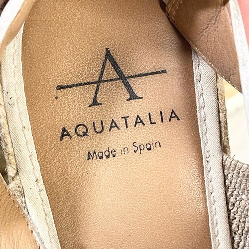 Aquatalia Womens Off White Annalise Alice Espadrille Slingback